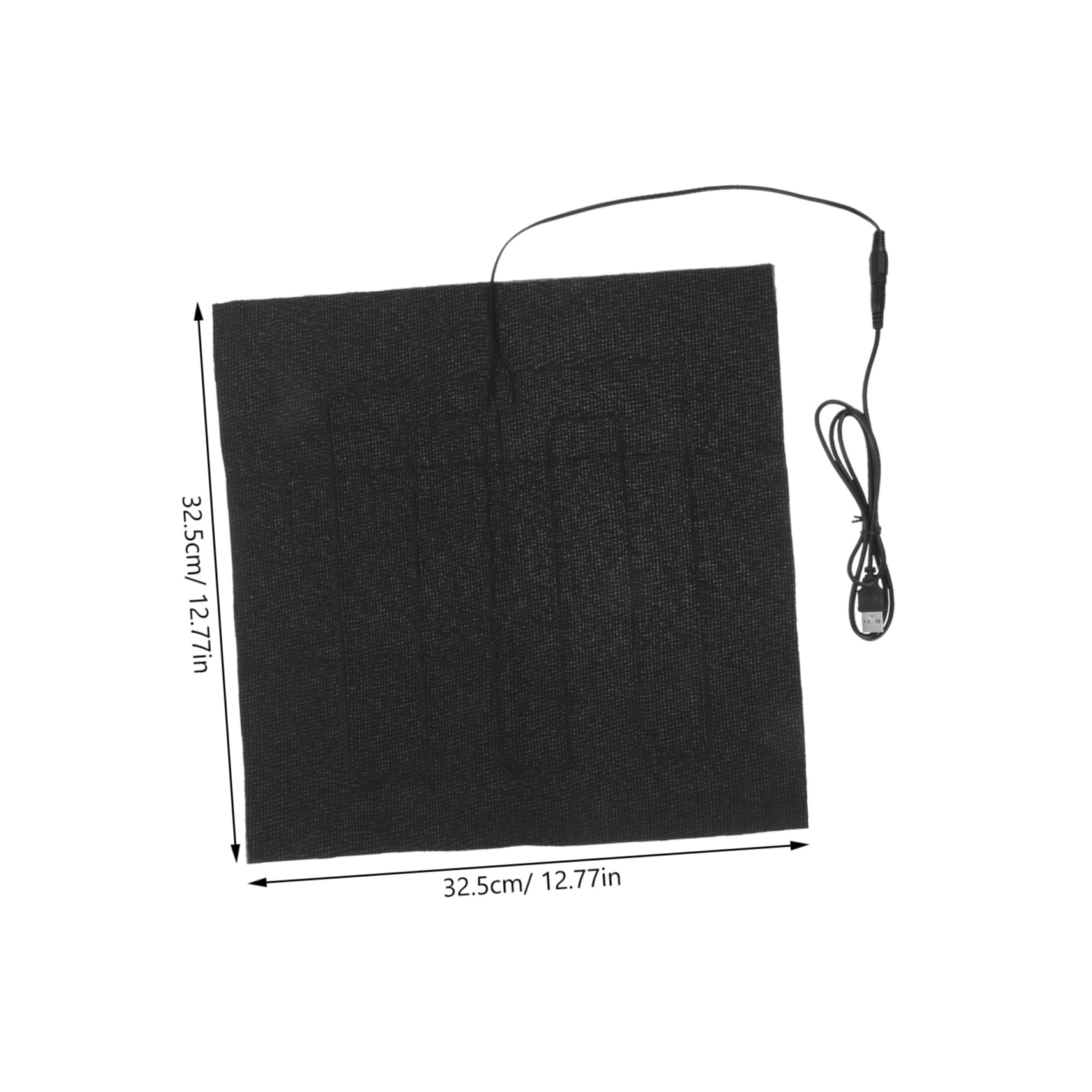 LIOOBO Heated Pet Pad for Reptiles Portable USB Warming Cushion for Winter Mat for Snakes Turtles Lizards Frogs Lightweight and Easy to Move