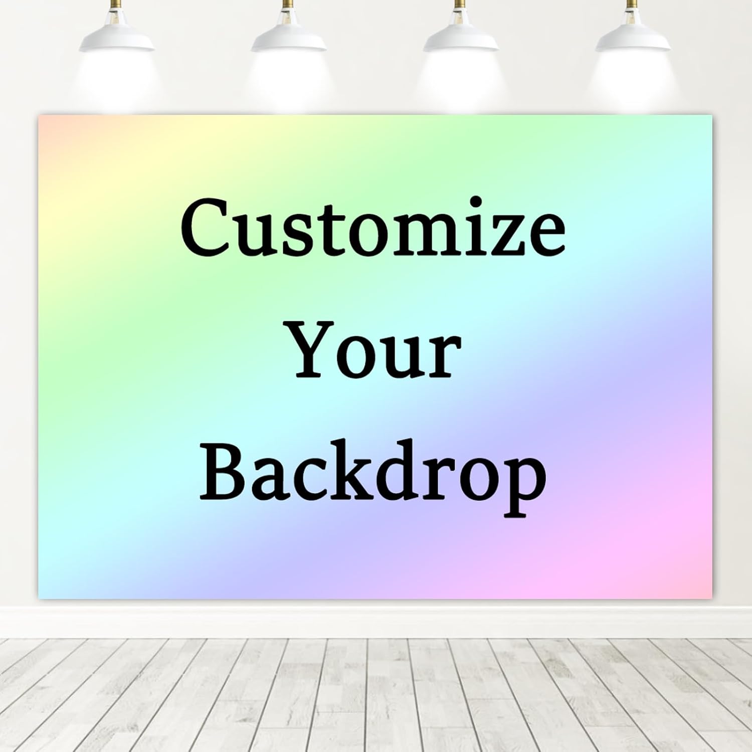 Avezano Custom Photo Backdrop Personalized Customized Banners Customize Photography Background with Picture for Birthday Anniversary Wedding Party 7x5ft