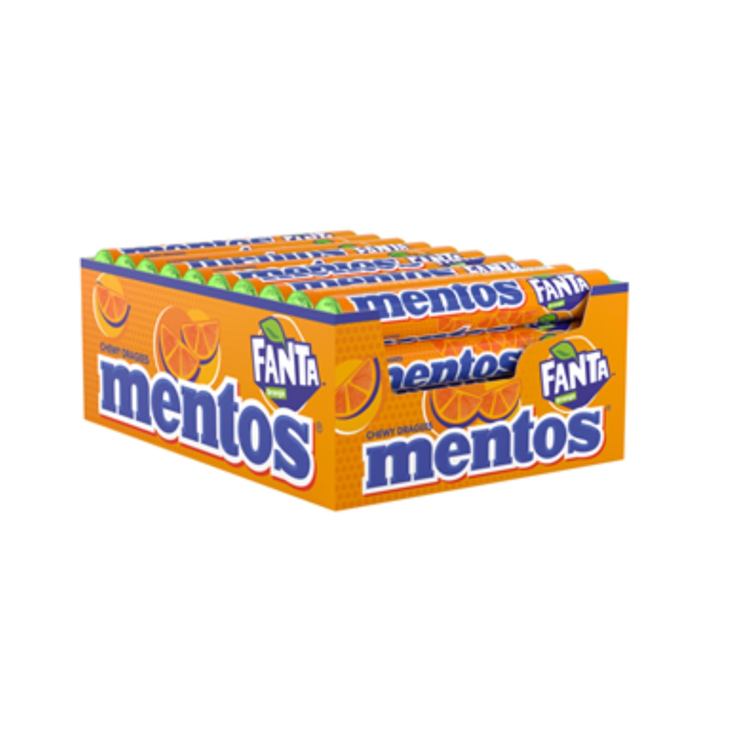 MENTOS caramelo fanta naranja - 40 x 37,5 g