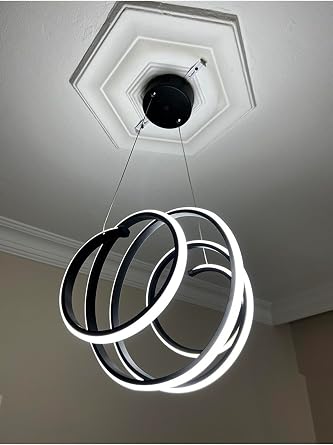 Spiral / 60 cm/Sark t Avize/Antrasit G vde / 3 Renk I k / 3 Y l Garanti [Enerji S n f  A]