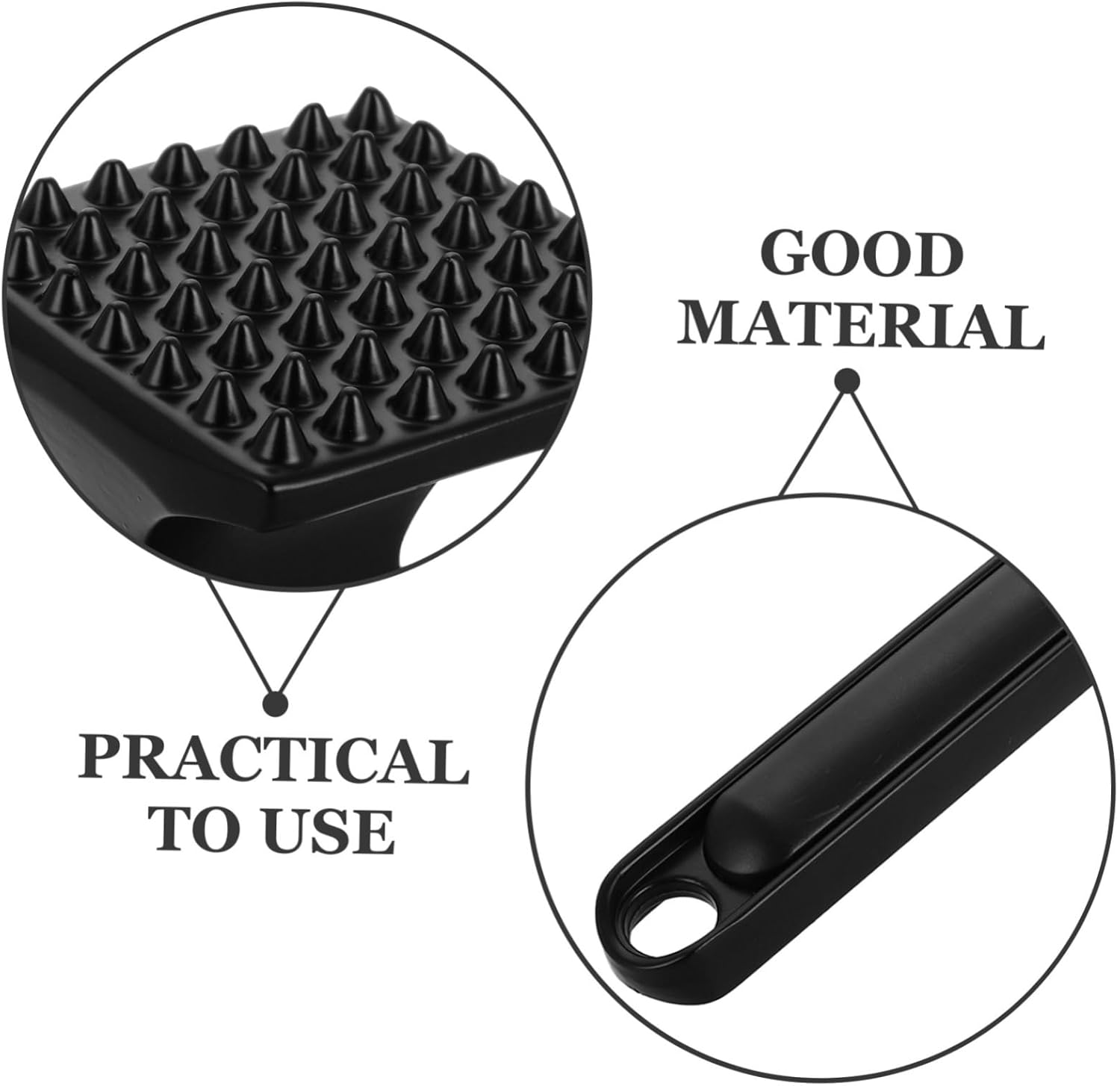 PRETYZOOM Dual-sided Meat Tenderizer Hammer Kitchen Pounder for Beef Pork Chicken Efficient Meat Flattening Tool for Flavorful and Tender Dishes