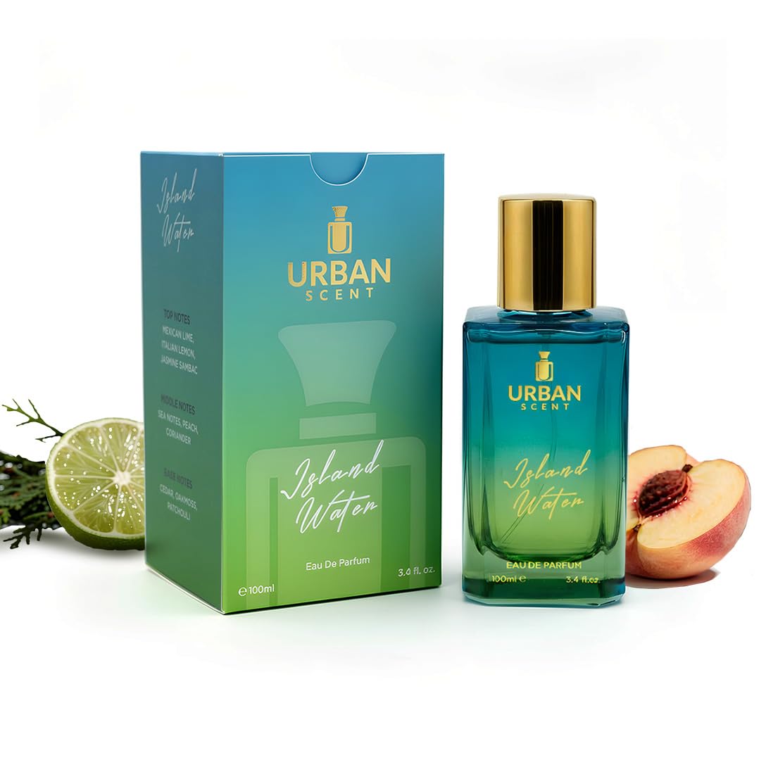 Urban Scent Island Water Unisex Eau de Parfum – Fresh Tropical Long-Lasting Perfume for Men & Women (100ml)-image-48