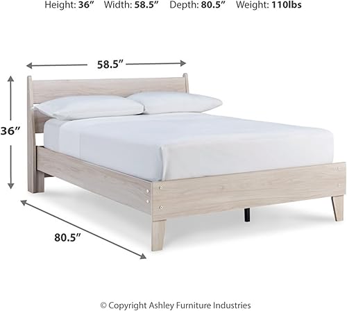 Miniatura 122 de Signature Design by Ashley Socalle Casual Twin Panel Platform Bed, Foundation or Box Spring Not Needed, Black Negro -,Blanco,Azul,Marrón miel,Beige
