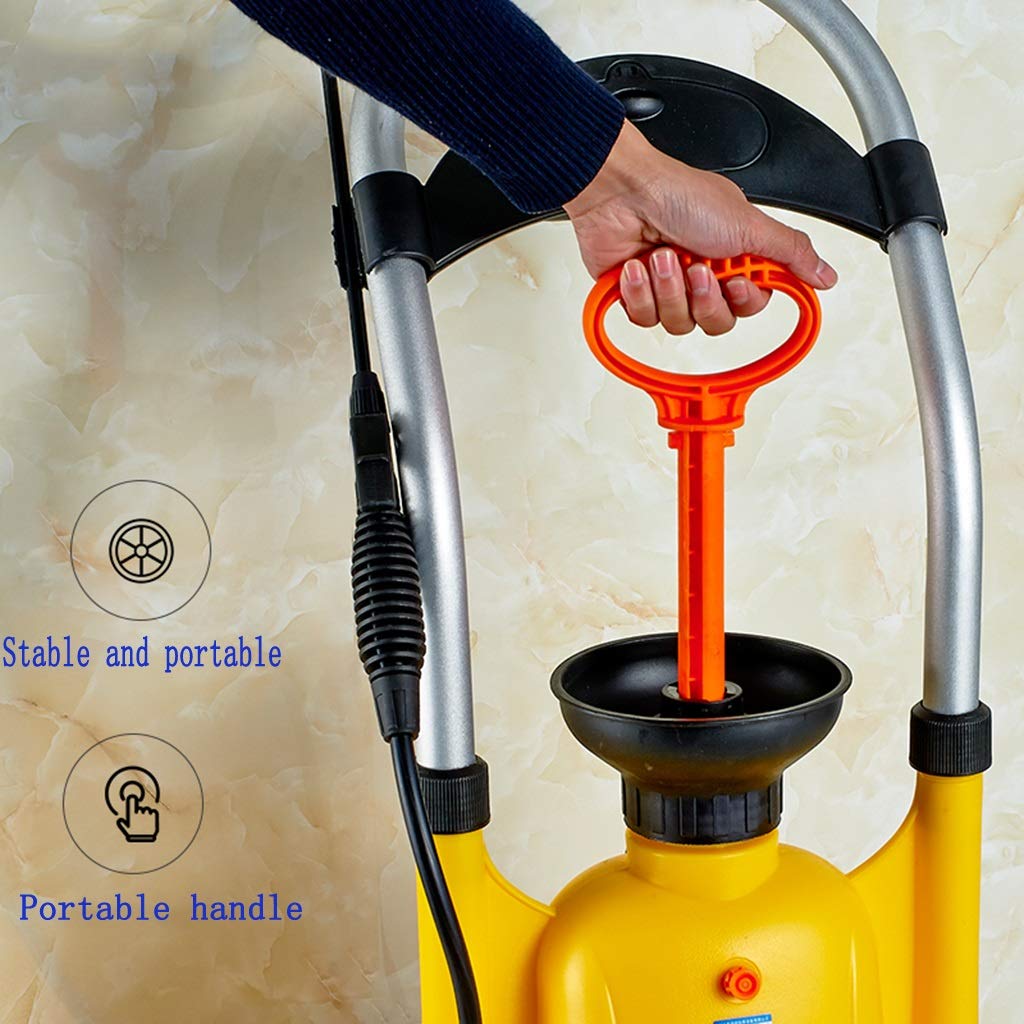 Station de lavage oculaire d'urgence portable, lave-yeux mobile de 10 litres pour l'efficacité du nettoyage du flux d'eau de laboratoire