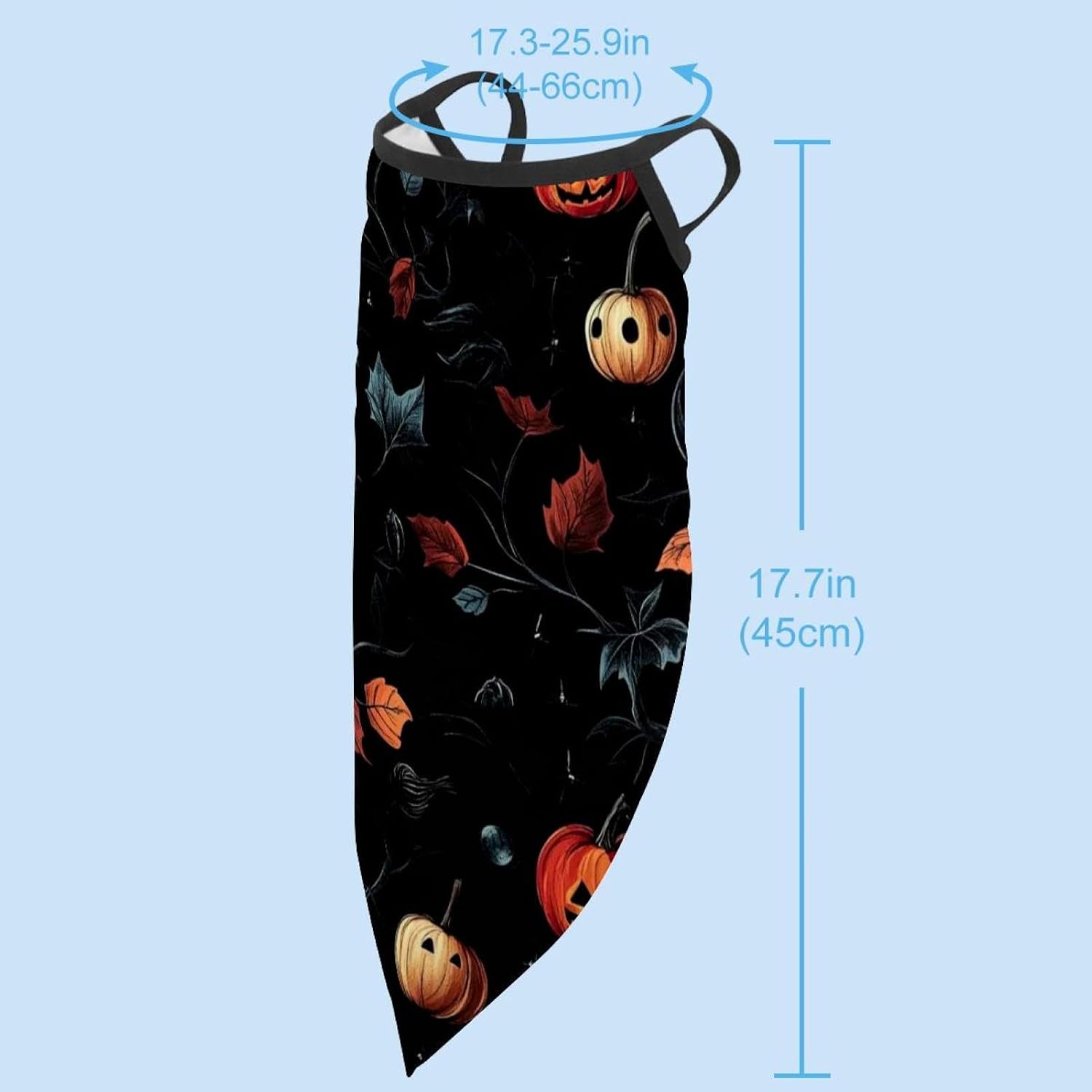4 Pack Halloween Neck Gaiter Face Cover Scarffor Skiing Fishing Hiking Cycling