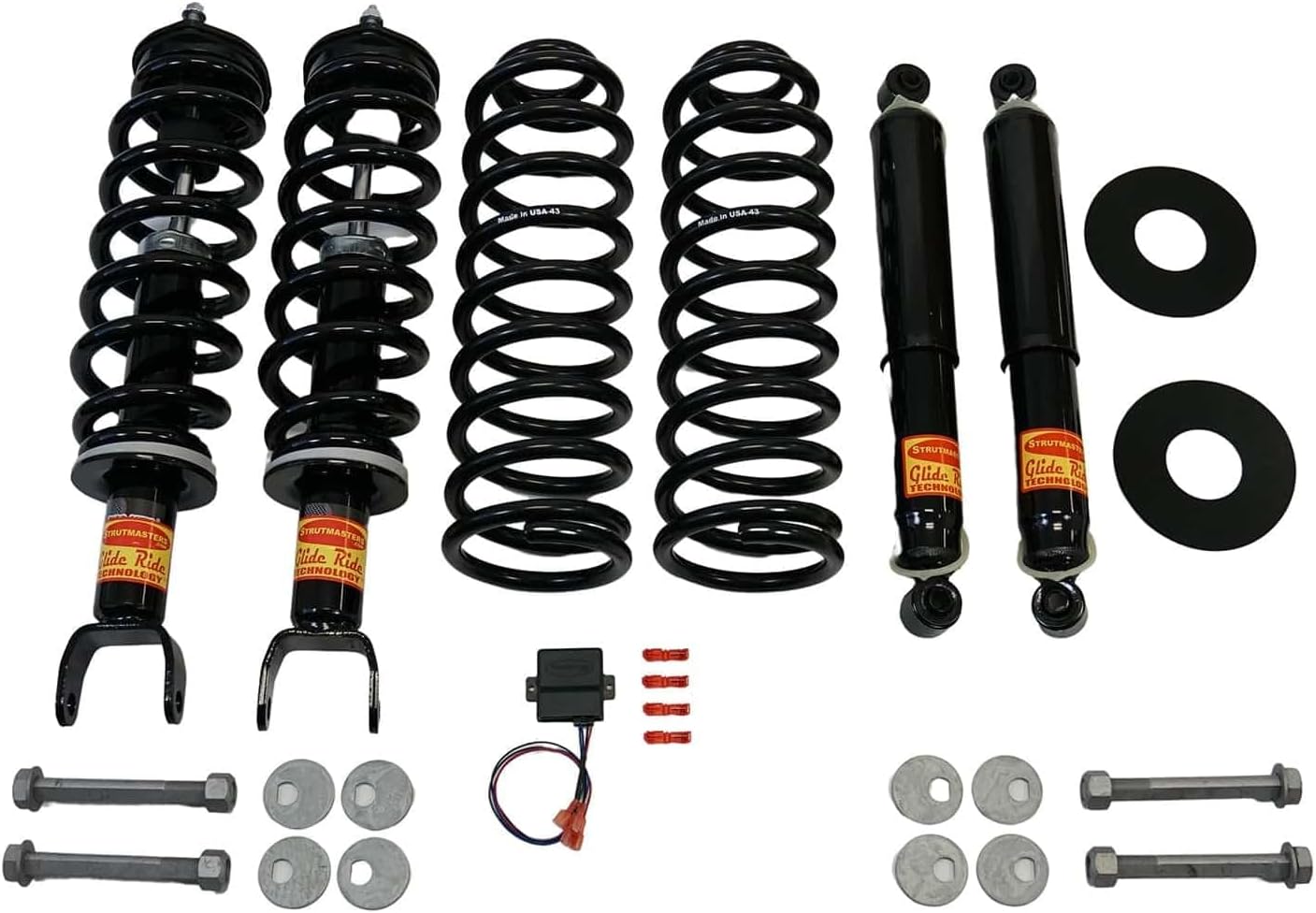 Air Suspension Conversion Kit With Light Fix Module and Camber Bolts for 2013-2018 Dodge Ram 1500 (DR14FMCK)