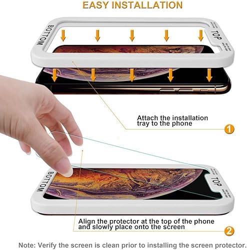 Miniatura 52 de Supershieldz (2 unidades) Diseñado para iPhone 14 Plus/iPhone 13 Pro Max (6.7 pulgadas) Protector de pantalla de vidrio templado