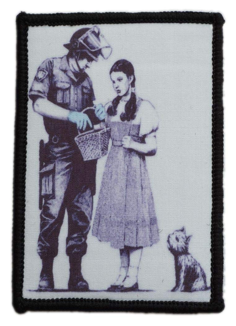 Amazon | ワッペン屋Dongri バンクシー banksy グラフィティー Amazon | ワッペン屋Dongri バンクシー banksy グラフィティー