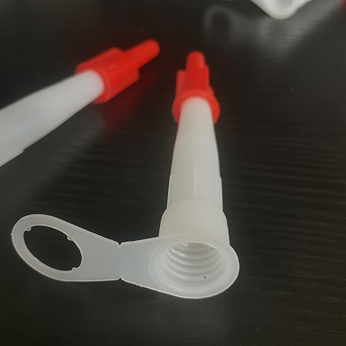 Miniatura 4 de Paquete de 12 tubos de extensión de boquilla de calafateo con tapa boquilla de extensión de calafateo, boquilla de extensión de pistola de calafateo