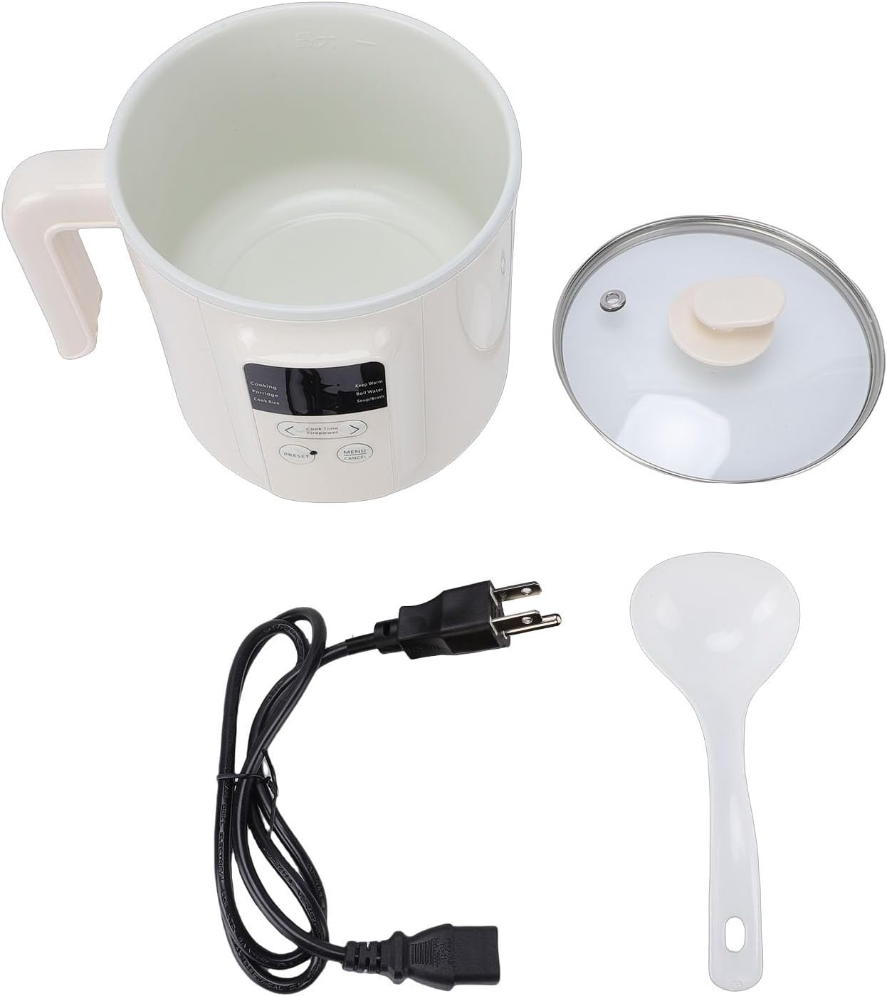 Olla Eléctrica Zerodis Antiadherente 1.8L, 1000W, 110V