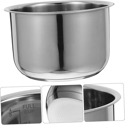 Miniatura 7 de DOITOOL Repuesto para olla de arrocera, capacidad de revestimiento interior para cocinas eléctricas domésticas y accesorio versátil para ollas