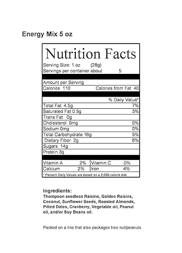 Miniatura 4 de Its Delish, mezcla energética de frutos secos y frutos secos por Its Delish, bolsa a granel de 2 libras, refuerzo de energía con proteínas, fibras y