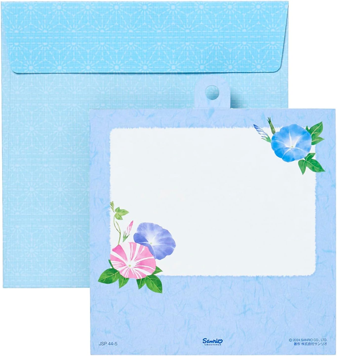 Sanrio 687677 Summer Morning Glory Shikishi JSP 44-5 Message Card