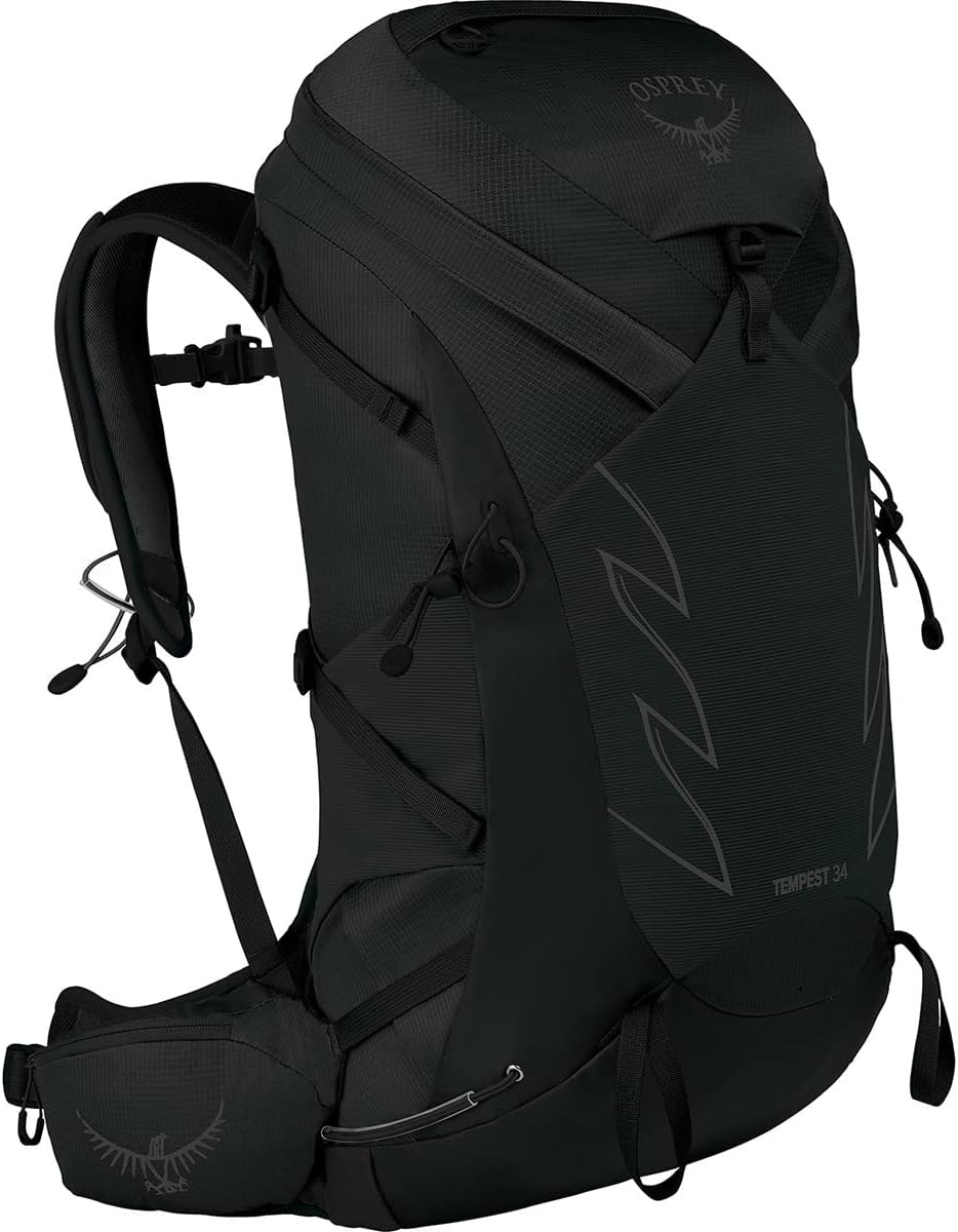 Osprey Tempest 34L Women's Hiking Backpack with Hipbelt, Jasper Green, Medium/Large