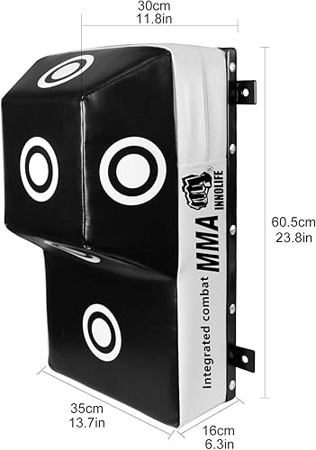 Miniatura 3 de INNOLIFE Montaje en pared de boxeo de corte superior MMA entrenamiento de punzonado tamaño del objetivo SL
