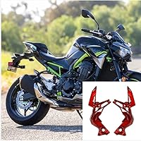 Motorrad Rahmen Seitenabdeckung Verkleidung für Z900 Z 900 2020 2021 2022 2023 2024 Karosserie Verkleidungs Abdeckung Seitenteil (Rot)