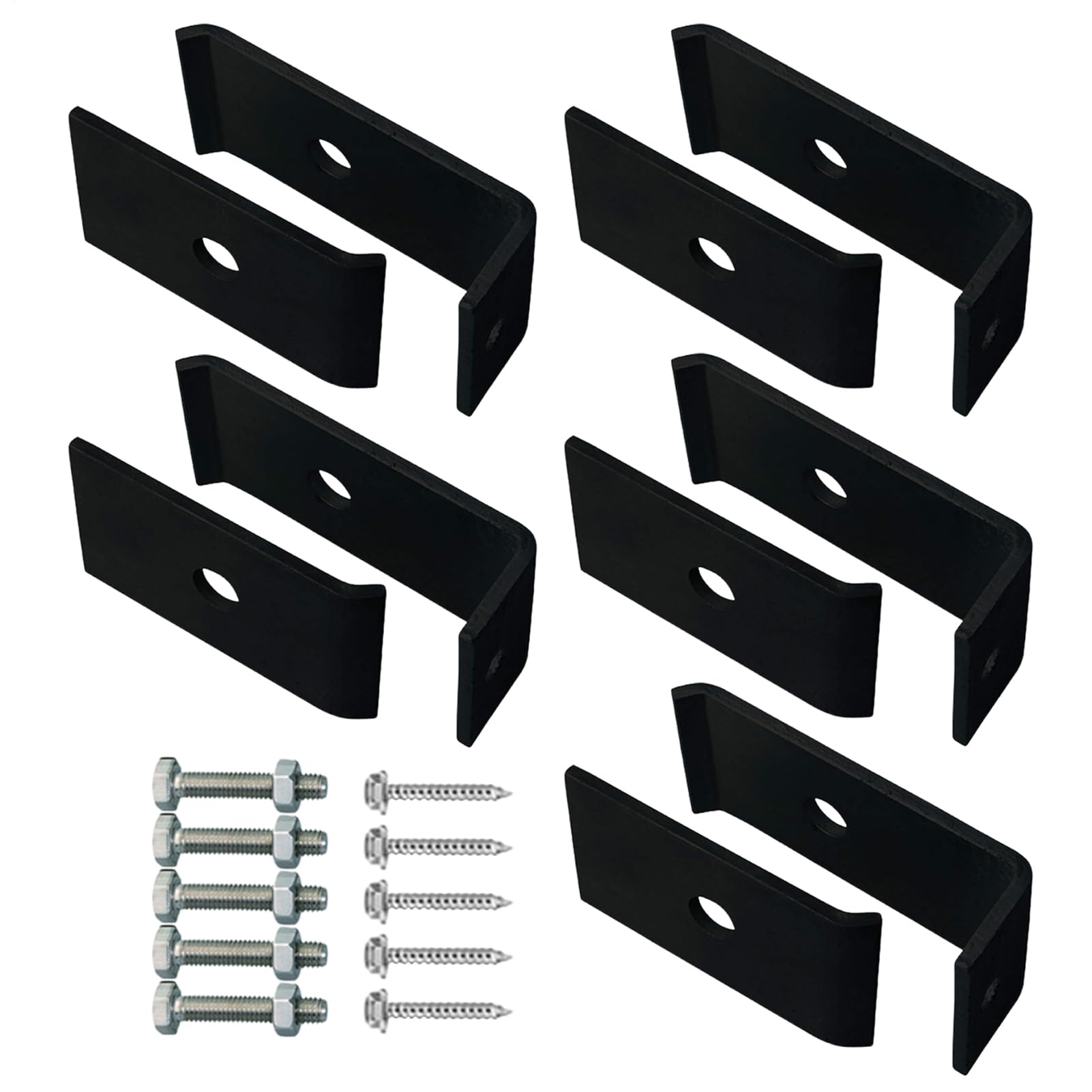 Attaches pour grillage et clotures filaires en acier galvanise