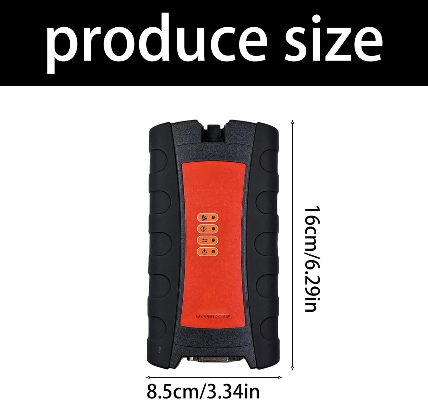 Truck Diagnostic Scanner Fast Data Transfer ABS Scanner for Fleet Technicians Fleet Management Diagnostic Systems