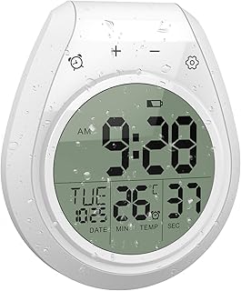 Tazweeq Shower Timer Clock Waterproof