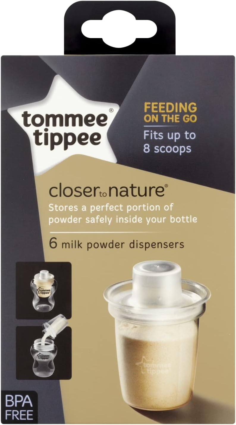 Tommee Tippee Closer To Nature Milk Powder Dispensers x 6