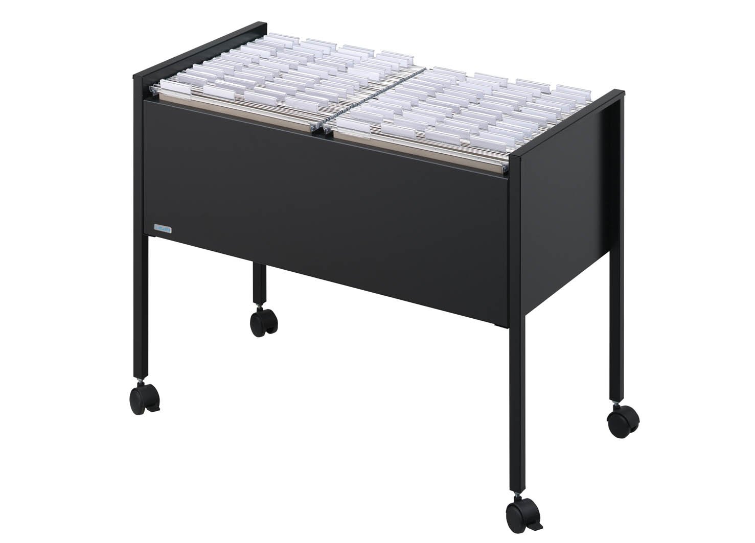 Durable Eco Hängemappenwagen 100 Duo, schwarz, 308201