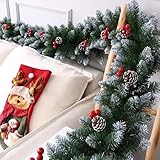 Guirnaldas De Navidad Guirnalda Navidad Abeto Artificial 10 Metros