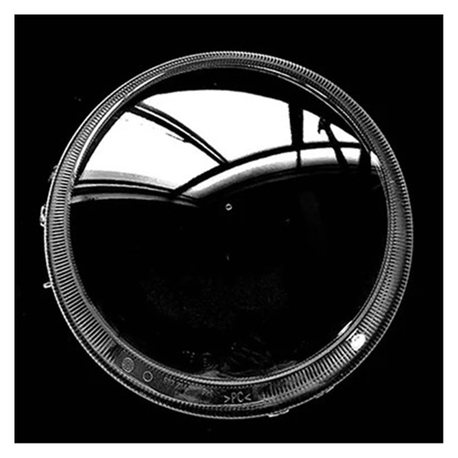 Cache de phare transparent pour Compass 2007-2010 : vitre de rechange optique - 3