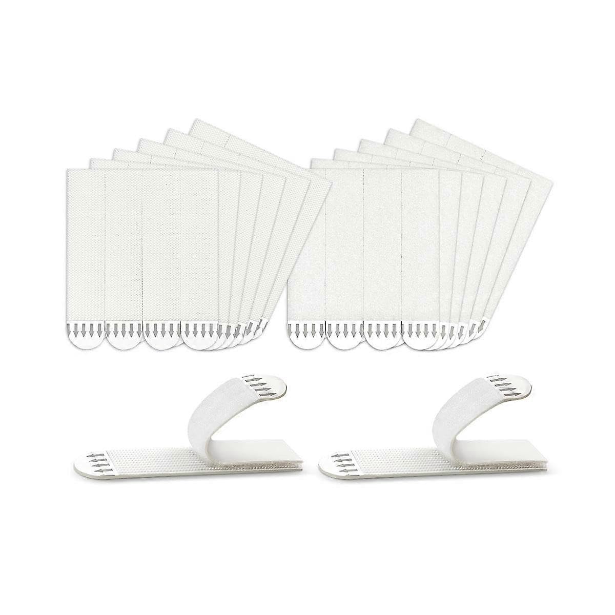 JOYHAPPST Picture Hanging Strips Heavy Duty,24-Pairs(48 Strips) Sticky Picture Hangers for Walls,Hanging Pictu