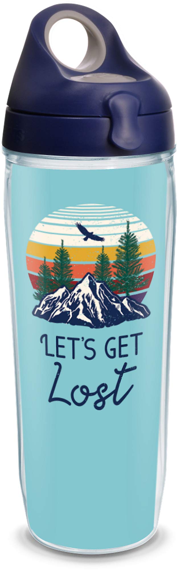 Tervis Let's Get Lost Insulated Tumbler 24oz Water Bottle Clear