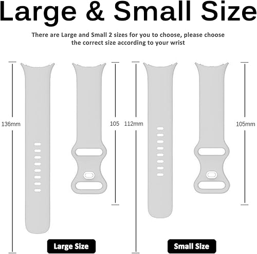 Miniatura 4 de Miimall Correa de silicona compatible con Google Pixel Watch de 2 bandas, correa de reloj Google Pixel, correa flexible de ajuste rápido,