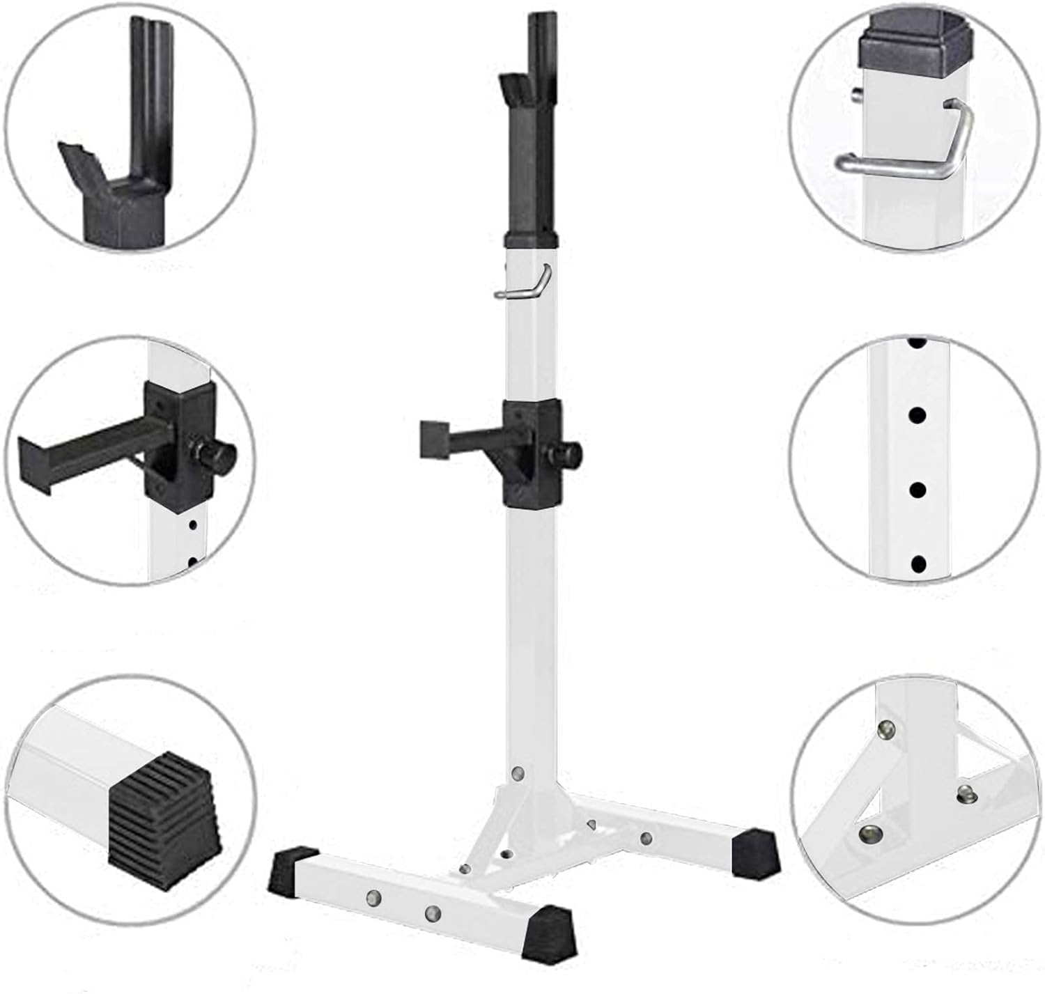 ダンベル、ベンチ、ディップススタンド別売り可能 フィットネス補助具 ダンベルベンチ 調節可能 スクワットラック