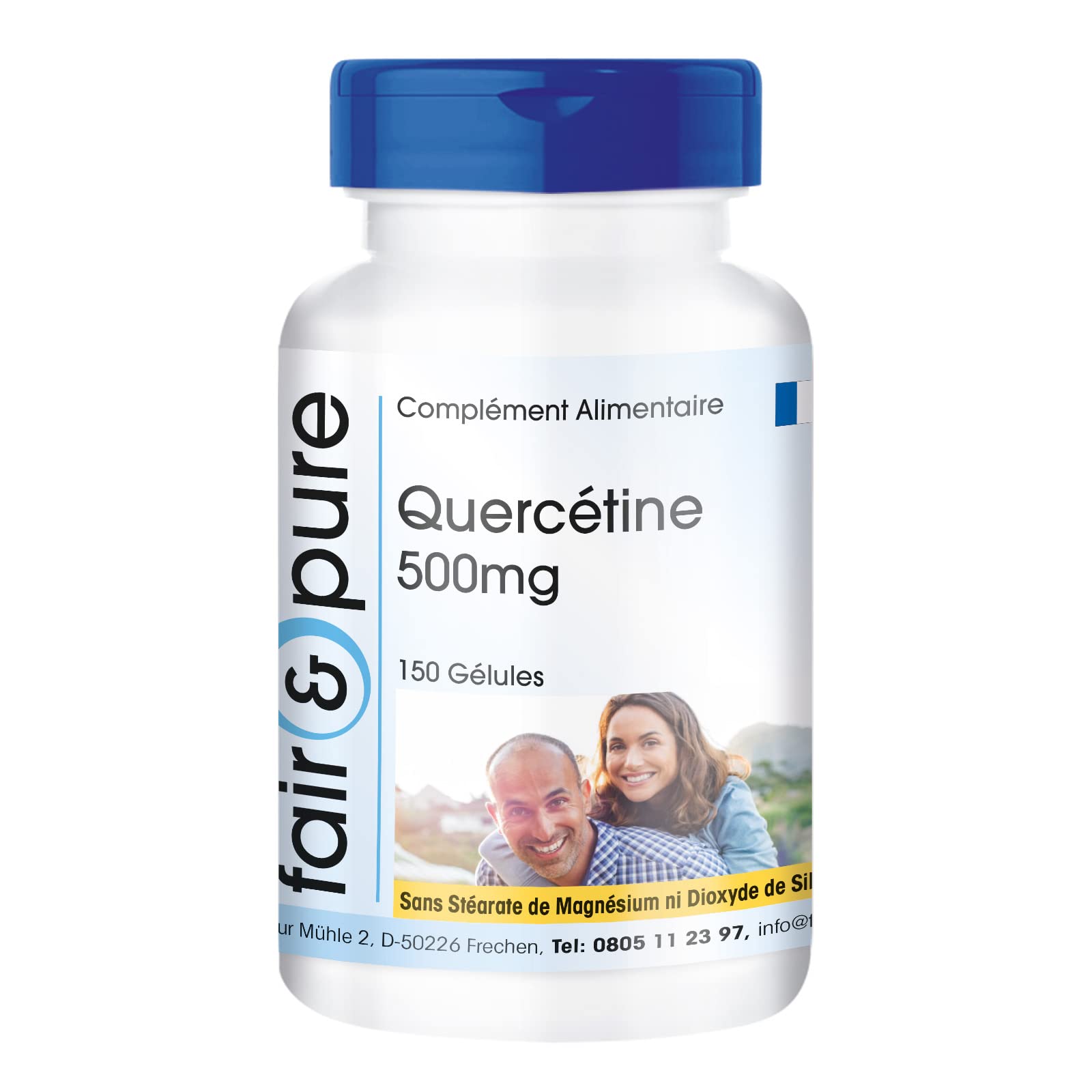 Fair & Pure® - Quercétine 500mg - 150 gélules