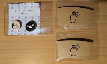 Suica Penguin PENSTA Ueno Exclusive Trading Badge Set