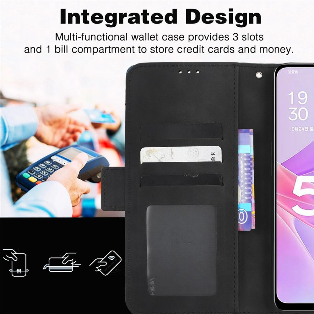 BRAND SET Cover Portafoglio Per Google Pixel 9, In Pelle PU Con Fibbia Magnetica A Forma Di Foglia, Marrone, 3 Tasche + Portamonete, Supporto Wireless