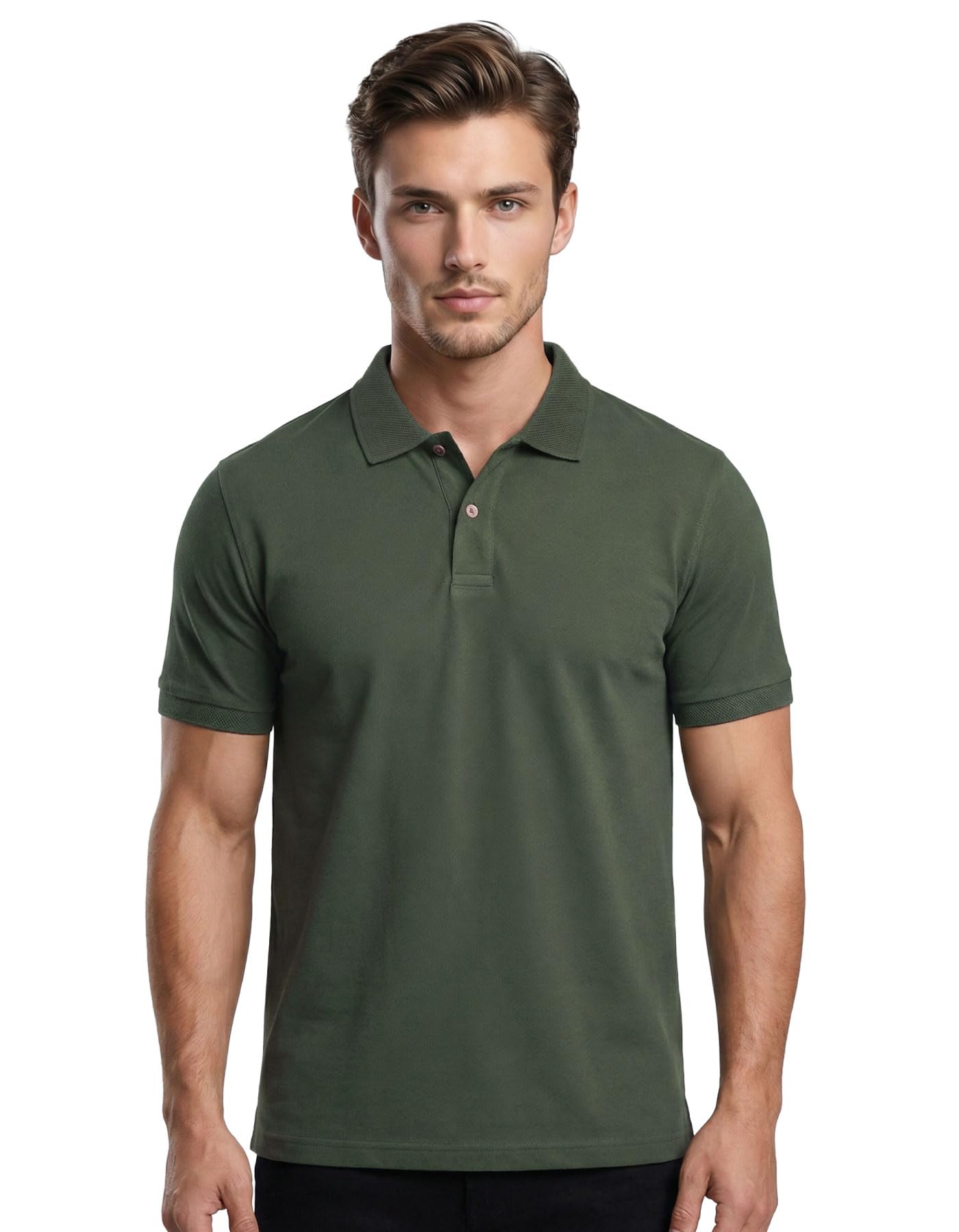 scott international Cotton Polo T Shirt | Collar Tshirts | Half Sleeves Plain T Shirt | T-Shirt |Tshirt for Men Stylish | Men's Tshirt-picture-29
