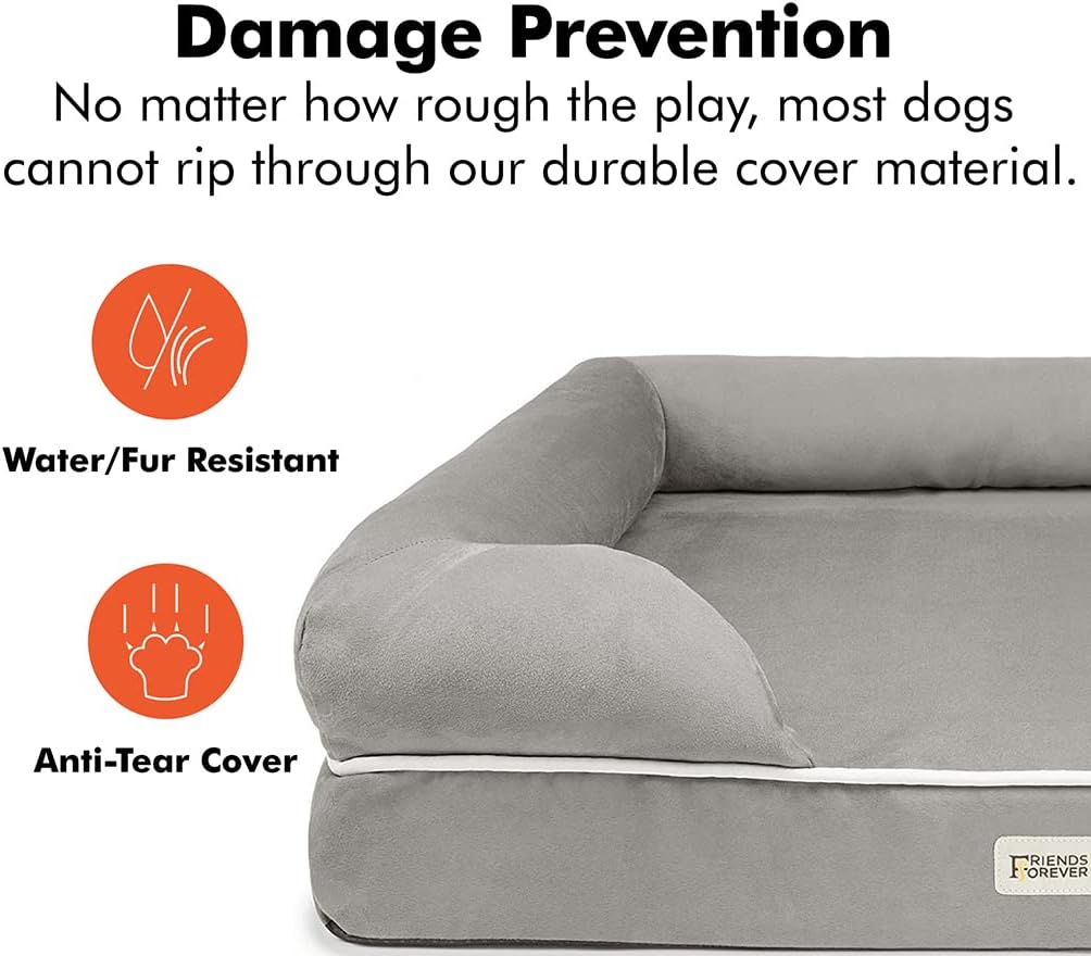 friends forever orthopedic dog bed lounge sofa removable cover