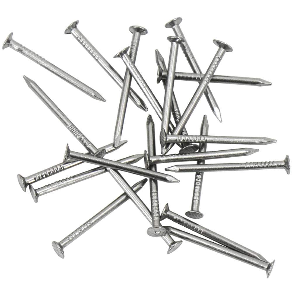 Clavo galvanizado para Pared de hormigón,Clavos d Clavos de Acero, Clavos, Clavos Especiales for Obras de construcción, Clavos(80mm (1kg/Bag))