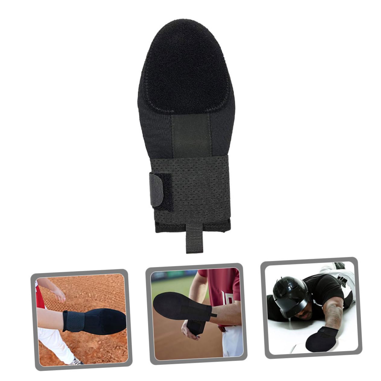BESPORTBLE Guante De Béisbol Guante Protector De Softbol Guante De Beisbol Guante Deslizante De Mano Guante De Softbol Juvenil Protector De Manos De Béisbol Guantes De Beisbol Neopreno Black