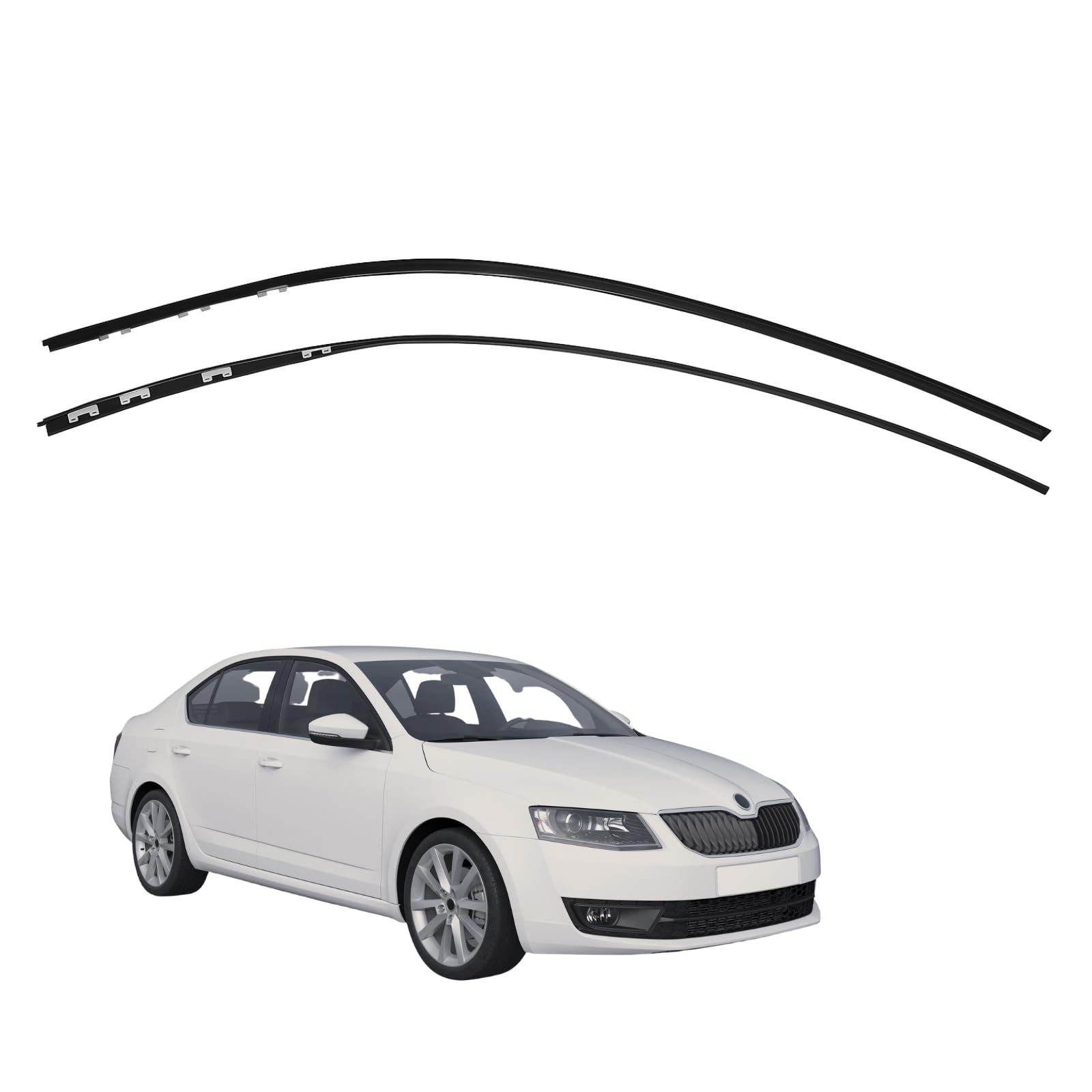 Amazon.com: Left & Right Roof Molding Drip Side Set 73162-TB0