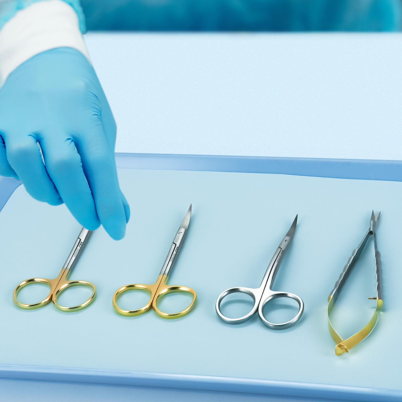 JMU Iris Micro Dissecting Scissors - Stainless Steel -5