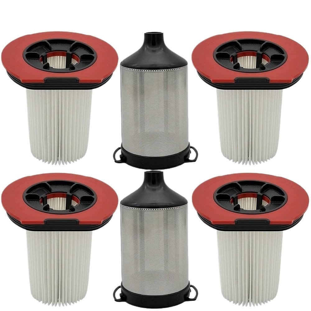 12049774 Filtro De Repuesto RotationClean, Compatible Con Bosch, Compatible Con Unlid, 10 Piezas De Aspiradora De Mano Inalámbrica BCS / BKS1051POW | 6pcs kits