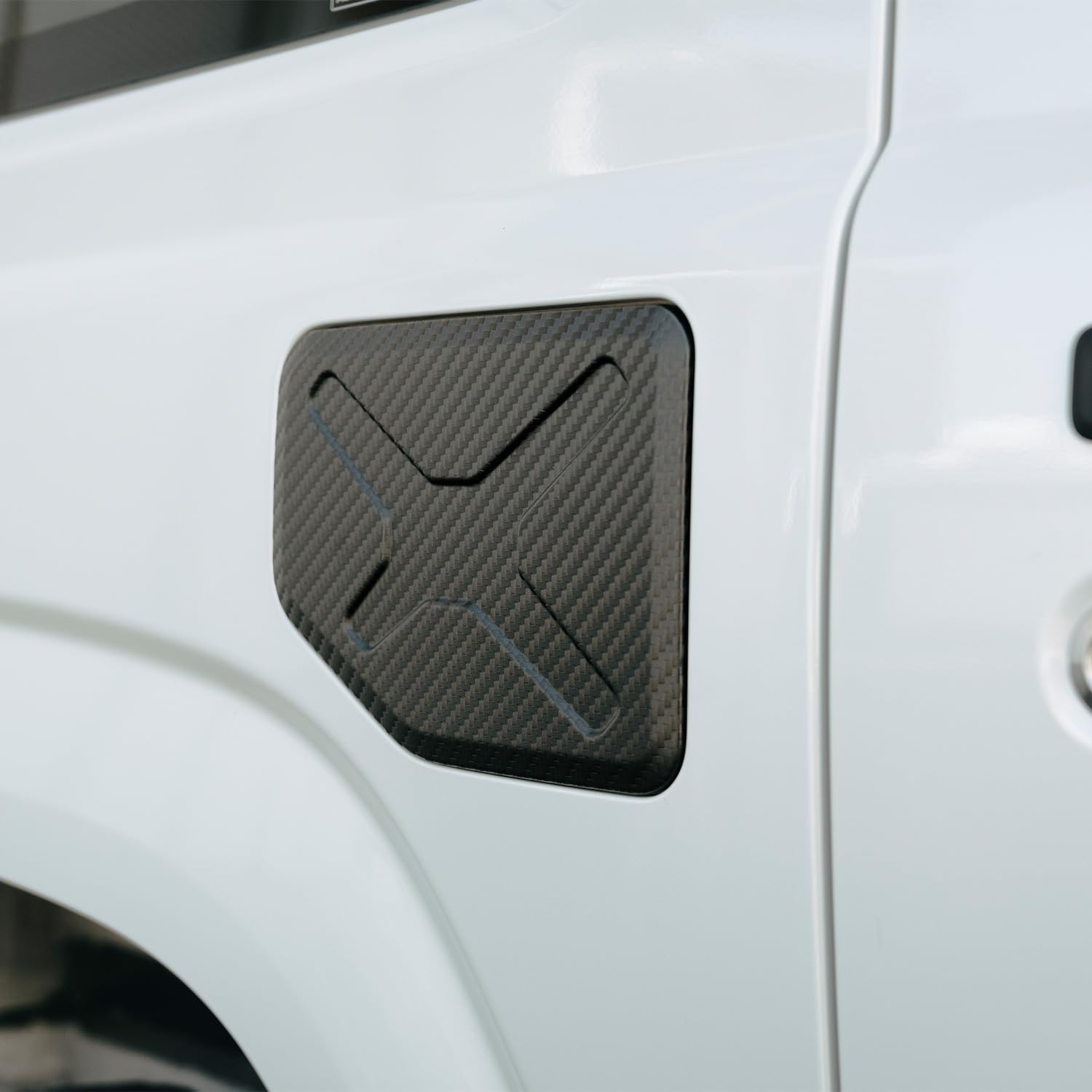 MONSTER SPORT TOUGH Fuel Lid Cover Carbon Pattern JB64W Jimny