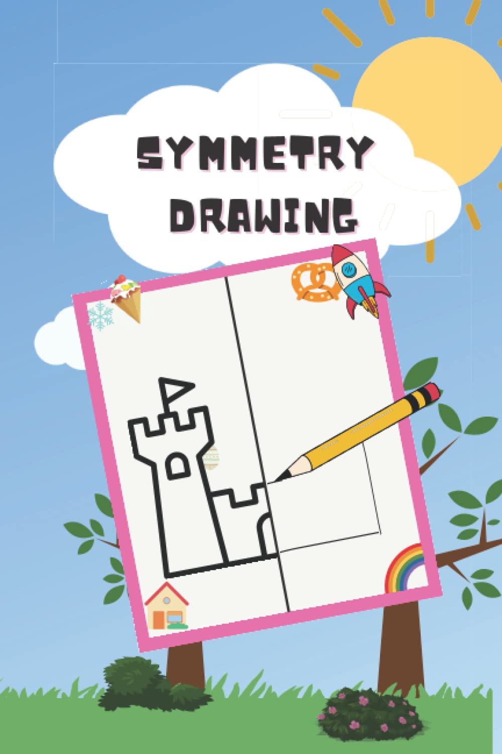 SYMMETRY DRAWING: Draw The Other Half For Kids