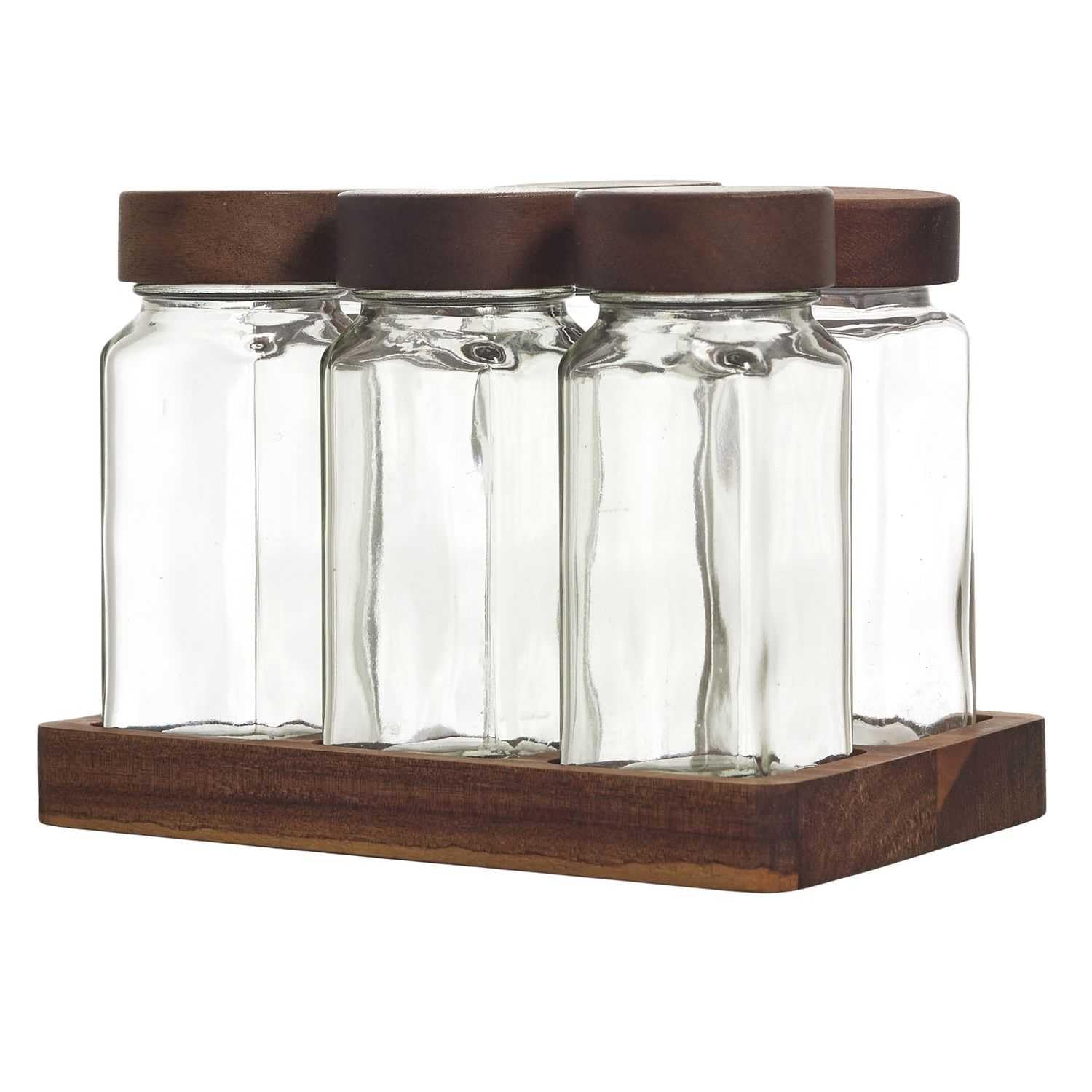 Bocaux à épices en verre hermétiques pour stopper l'humidité