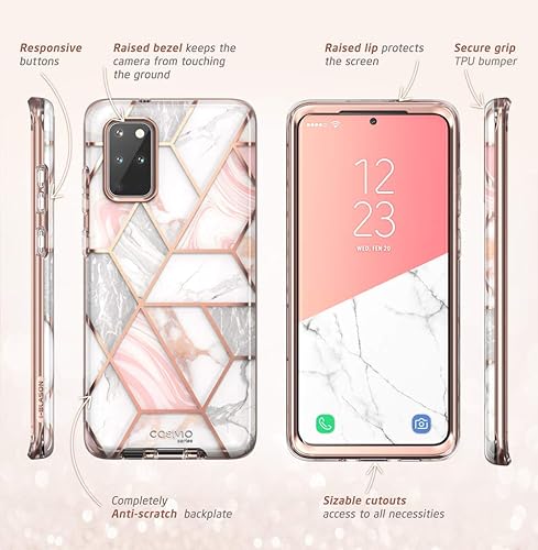 Miniatura 5 de i-Blason Serie Cosmo - Funda para Samsung Galaxy S20+ Plus 5G (versión 2020), elegante funda protectora con purpurina sin protector de pantalla