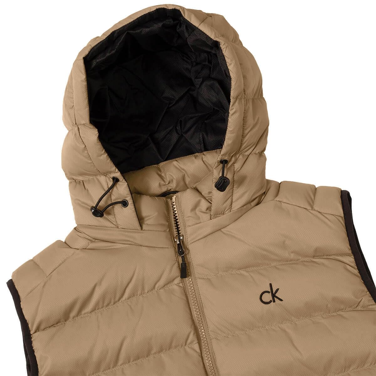 Calvin Klein Uomo 2026 San Gabriel Gilet da Golf Leggero con Cappuccio