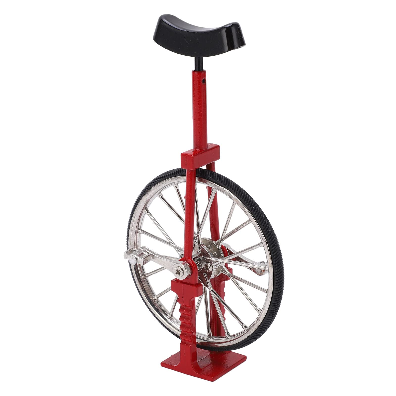 Brrnoo Uniciclos para Adultos, Juguete de Monociclo Modelo de Monociclo Simulado Diseño Vívido Hermoso Exquisito Aleación de Aleación de una Sola Rueda Adorno para Bicicleta de Joy