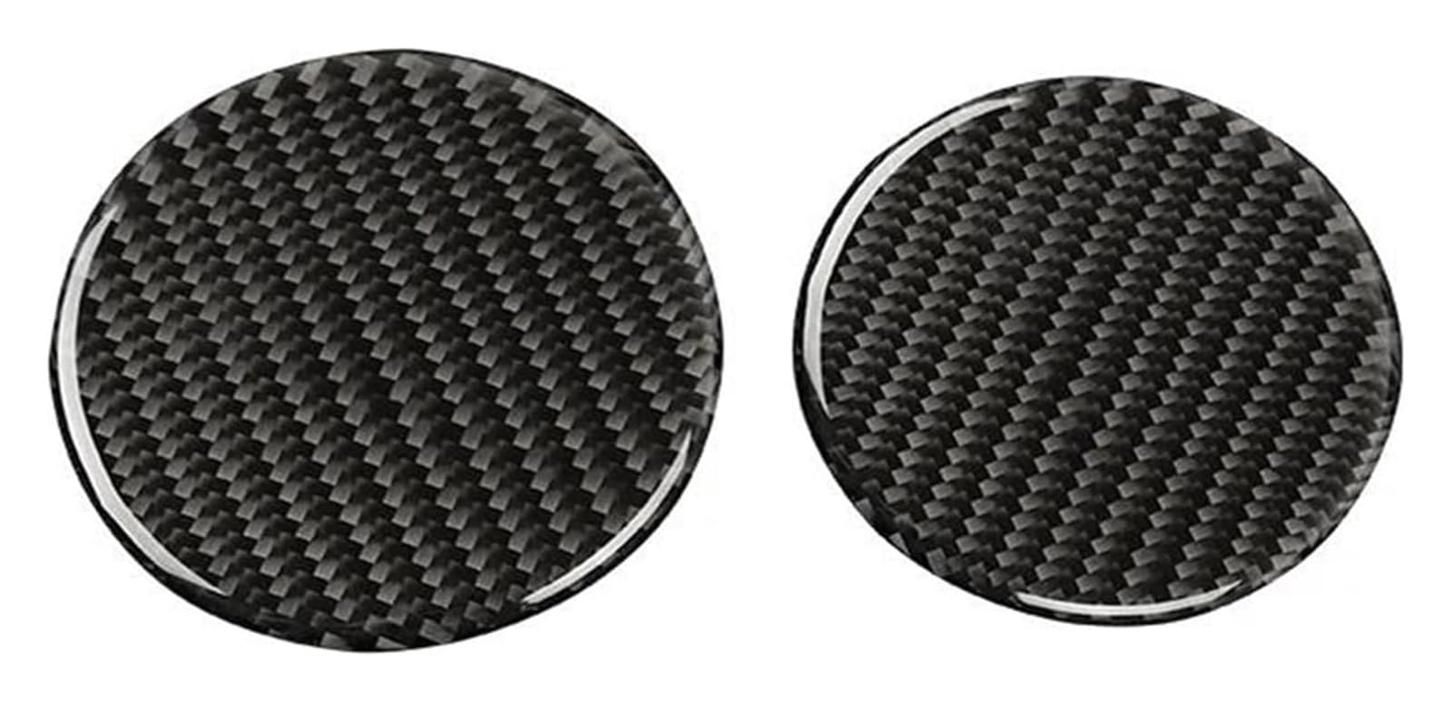 Decoration Interior Trim for Mustang GT 2015-2021 Auto Water Cup Slot Gasket Trim Cover Interior Sticker Decal Decor(Black)