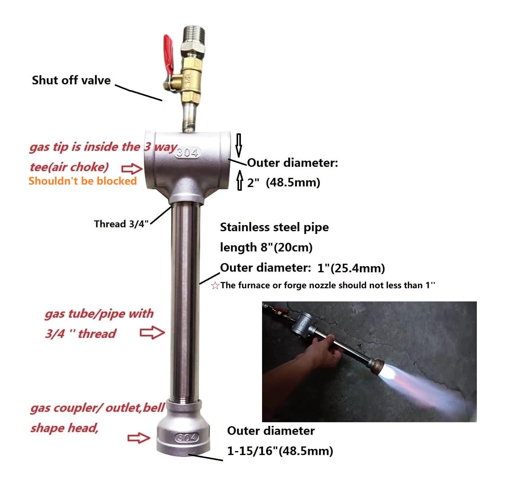 Juego de horno de fusión de gas propano doble, con crisol de grafito de 8 kg, forma de lingote de 113 ml, pinzas y guantes, horno para fundir metal cobre, latón y aluminio