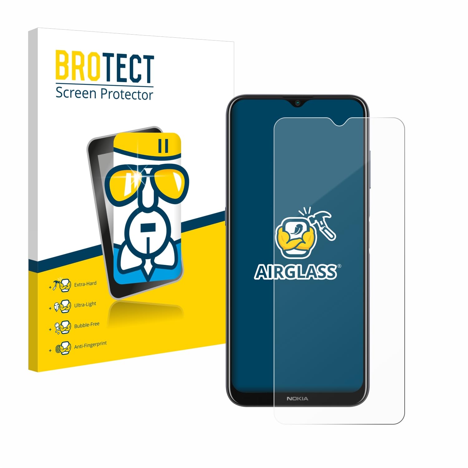 Screenguard Nokia G10 Pellicola Protettiva In Vetro Custodia Dal Design Amichevole 1 Pz Nokia G10 Pe 21388357